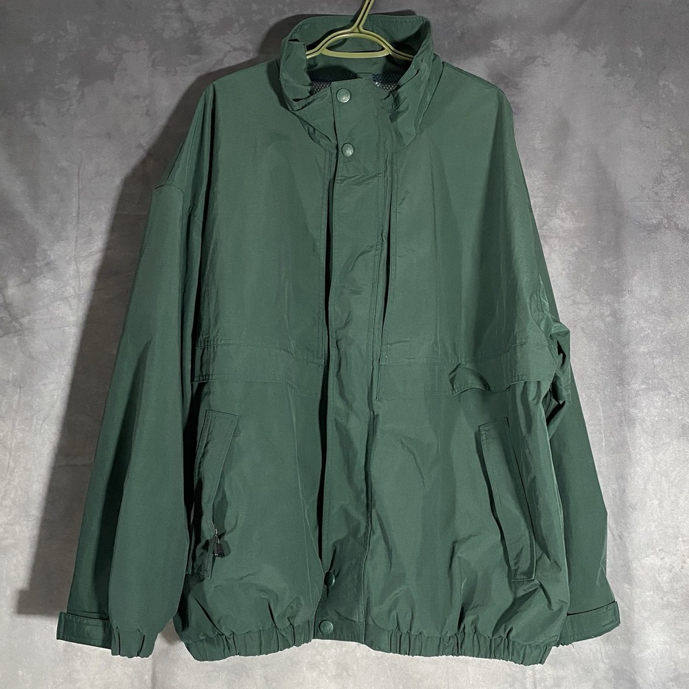 Trimark Jacket Unisex 3XL Green Vintage Utility Jacket Rain